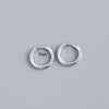 Stainless Steel Minimalist Huggie Hoop Earrings