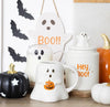 Ghost Coffee Mug, Ghost with Pumpkin Mug, Halloween Coffee Mug, Halloween Gifts and Decor for Home, Spooky mug