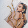 Gold Rope Twist Chain, Chunky Rope Necklace, Gold Rope Chain, Gold Twist Chain, Gold Rope Chain Necklace, Twist Necklace, Chunky Gold Chain
