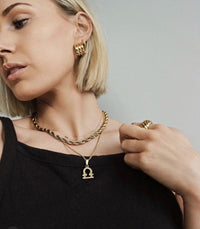 Gold Rope Twist Chain, Chunky Rope Necklace, Gold Rope Chain, Gold Twist Chain, Gold Rope Chain Necklace, Twist Necklace, Chunky Gold Chain
