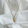 She Gold Pendent, Gold Mantra Necklace, Female Body Necklace, Body Positivity Necklace
