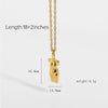 She Gold Pendent, Gold Mantra Necklace, Female Body Necklace, Body Positivity Necklace