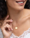 Personalized Engraved Necklace, Bridesmaid Initial Necklace