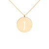 Personalized Engraved Necklace, Bridesmaid Initial Necklace