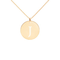 Personalized Engraved Necklace, Bridesmaid Initial Necklace