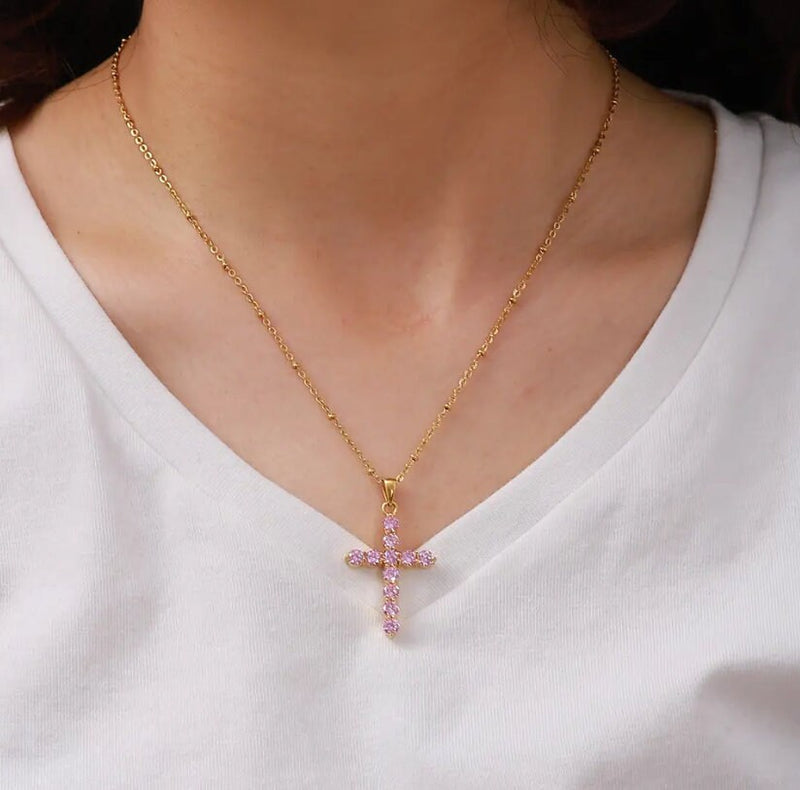 Gold Cross necklace