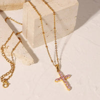 Gold Cross necklace