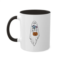 Pumpkin Ghost Coffee Mug