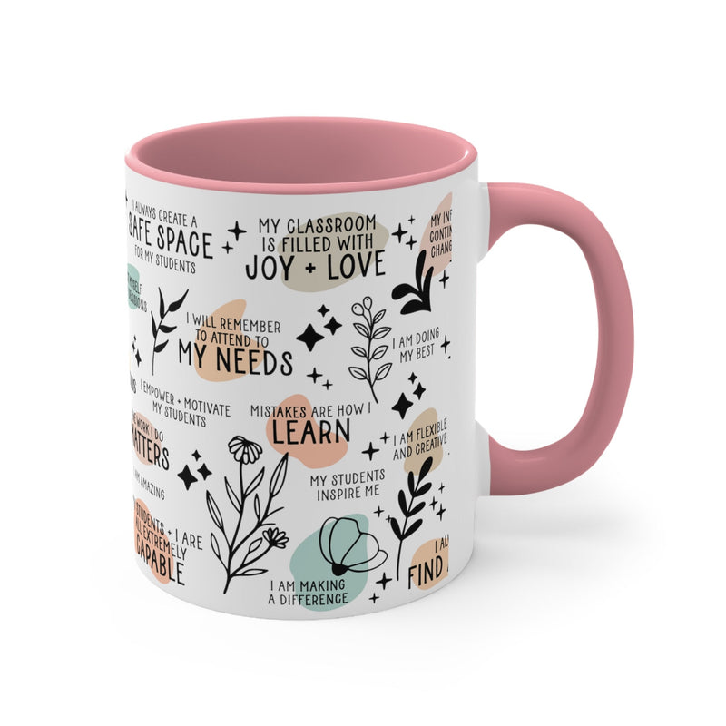 Teacher Daily Affirmations mug